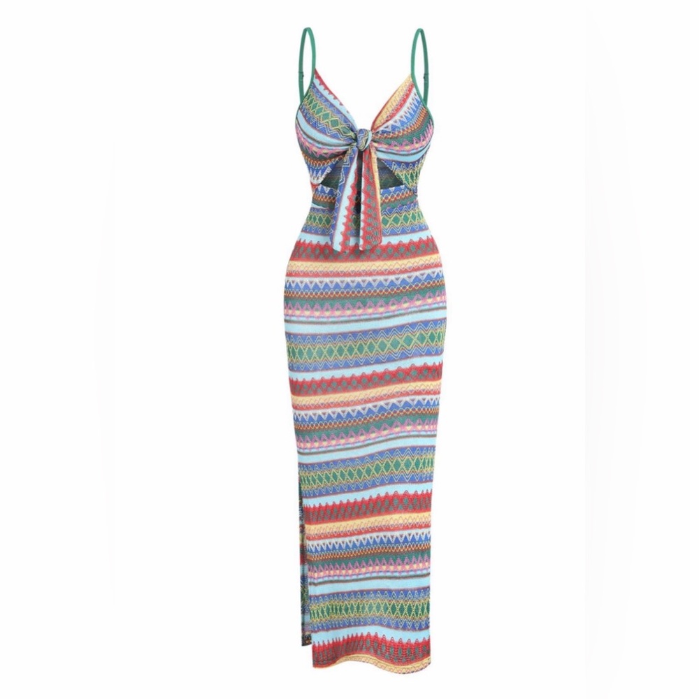 Summer Dress Zig Zag